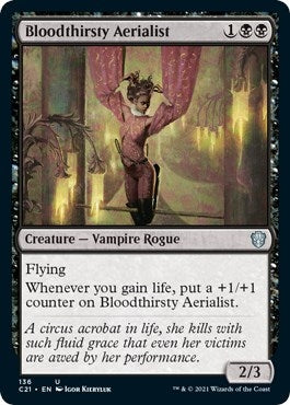 Image for Bloodthirsty Aerialist (136) [Commander 2021] - Magic: The Gathering