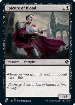 Image for Epicure of Blood (143) [Commander 2021] - Magic: The Gathering