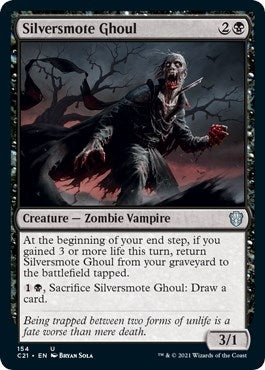 Image for Silversmote Ghoul (154) [Commander 2021] - Magic: The Gathering