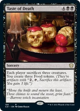 Image for Taste of Death (156) [Commander 2021] - Magic: The Gathering