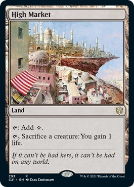 Image for High Market (293) [Commander 2021] - Magic: The Gathering