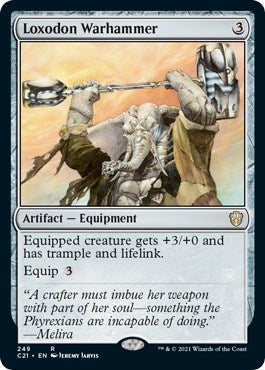 Image for Loxodon Warhammer (249) [Commander 2021] - Magic: The Gathering