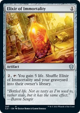 Image for Elixir of Immortality (243) [Commander 2021] - Magic: The Gathering