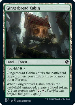 Image for Gingerbread Cabin (290) [Commander 2021] - Magic: The Gathering