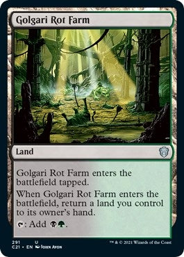 Image for Golgari Rot Farm (291) [Commander 2021] - Magic: The Gathering