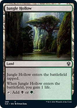 Image for Jungle Hollow (295) [Commander 2021] - Magic: The Gathering