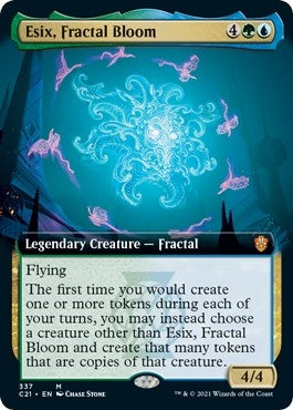 Image for Esix, Fractal Bloom (Extended Art) (337) [Commander 2021] - Magic: The Gathering
