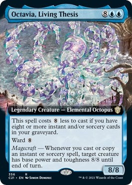 Image for Octavia, Living Thesis (Extended Art) (356) [Commander 2021] - Magic: The Gathering