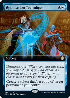 Image for Replication Technique (Extended Art) (358) [Commander 2021] - Magic: The Gathering