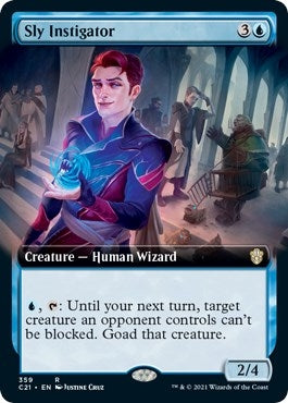 Image for Sly Instigator (Extended Art) (359) [Commander 2021] - Magic: The Gathering