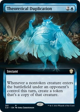 Image for Theoretical Duplication (Extended Art) (361) [Commander 2021] - Magic: The Gathering