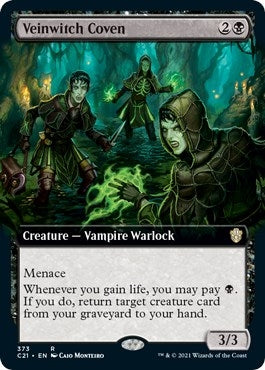 Image for Veinwitch Coven (Extended Art) (373) [Commander 2021] - Magic: The Gathering