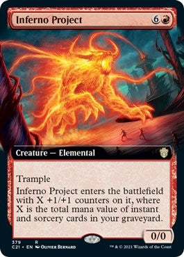 Image for Inferno Project (Extended Art) (379) [Commander 2021] - Magic: The Gathering