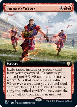 Image for Surge to Victory (Extended Art) (385) [Commander 2021] - Magic: The Gathering