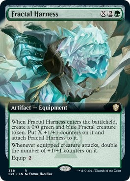 Image for Fractal Harness (Extended Art) (388) [Commander 2021] - Magic: The Gathering