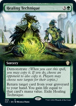 Image for Healing Technique (Extended Art) (390) [Commander 2021] - Magic: The Gathering
