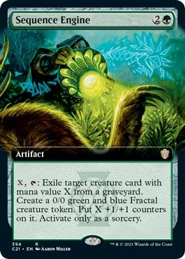 Image for Sequence Engine (Extended Art) (394) [Commander 2021] - Magic: The Gathering