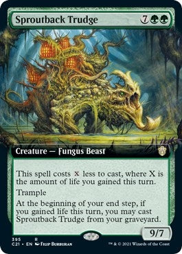 Image for Sproutback Trudge (Extended Art) (395) [Commander 2021] - Magic: The Gathering