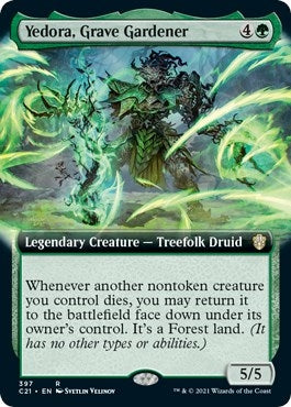 Image for Yedora, Grave Gardener (Extended Art) (397) [Commander 2021] - Magic: The Gathering
