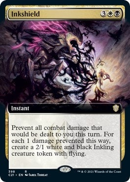 Image for Inkshield (Extended Art) (398) [Commander 2021] - Magic: The Gathering