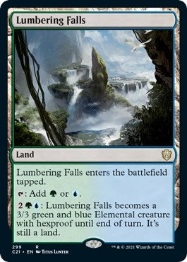 Image for Lumbering Falls (299) [Commander 2021] - Magic: The Gathering
