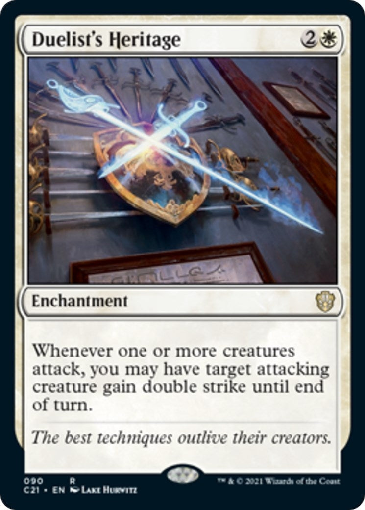 Image for Duelist's Heritage (90) [Commander 2021] - Magic: The Gathering