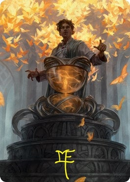 Image for Introduction to Prophecy Art Card (Gold-Stamped Signature) (1) [Strixhaven] - Magic: The Gathering