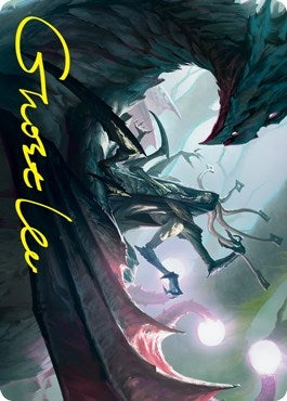 Image for Specter of the Fens Art Card (Gold-Stamped Signature) (11) [Strixhaven] - Magic: The Gathering