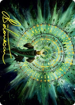 Image for Verdant Mastery Art Card (Gold-Stamped Signature) (19) [Strixhaven] - Magic: The Gathering
