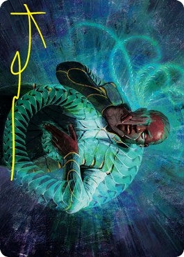 Image for Biomathematician Art Card (Gold-Stamped Signature) (21) [Strixhaven] - Magic: The Gathering