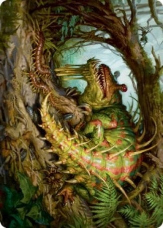Image for Blex, Vexing Pest Art Card (22) [Strixhaven] - Magic: The Gathering