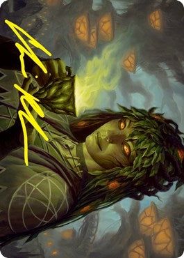 Image for Dina, Soul Steeper Art Card (Gold-Stamped Signature) (23) [Strixhaven] - Magic: The Gathering