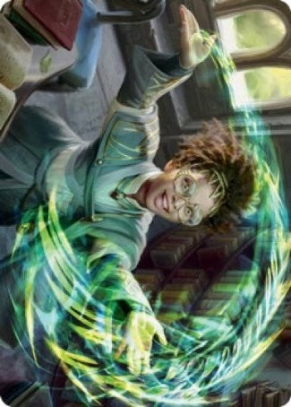 Eureka Moment Art Card (25) [Art Series: Strixhaven]
