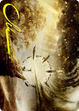 Image for Harness Infinity Art Card (Gold-Stamped Signature) (27) [Strixhaven] - Magic: The Gathering