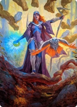 Image for Kasmina, Enigma Sage Art Card (29) [Strixhaven] - Magic: The Gathering