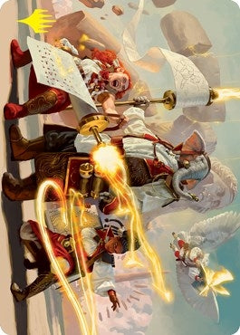 Image for Lorehold Command Art Card (Gold-Stamped Signature) (31) [Strixhaven] - Magic: The Gathering