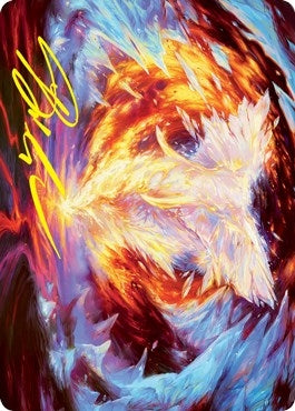 Image for Magma Opus Art Card (Gold-Stamped Signature) (32) [Strixhaven] - Magic: The Gathering