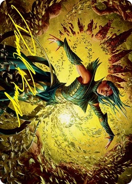 Image for Dragonsguard Elite Art Card (16/81) (Gold-Stamped Signature) (16) [Strixhaven] - Magic: The Gathering