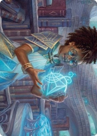Image for Zimone, Quandrix Prodigy Art Card (46) [Strixhaven] - Magic: The Gathering