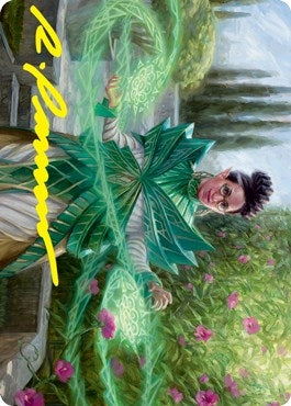 Image for Kianne, Dean of Substance Art Card (Gold-Stamped Signature) (51) [Strixhaven] - Magic: The Gathering