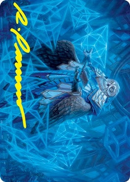 Image for Imbraham, Dean of Theory Art Card (Gold-Stamped Signature) (52) [Strixhaven] - Magic: The Gathering