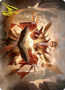 Image for Augusta, Dean of Order Art Card (Gold-Stamped Signature) (54) [Strixhaven] - Magic: The Gathering