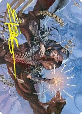 Image for Valentin, Dean of the Vein Art Card (Gold-Stamped Signature) (56) [Strixhaven] - Magic: The Gathering