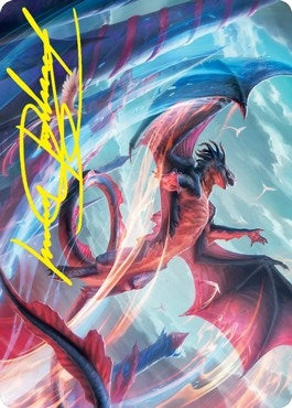 Image for Galazeth Prismari Art Card (Gold-Stamped Signature) (58) [Strixhaven] - Magic: The Gathering