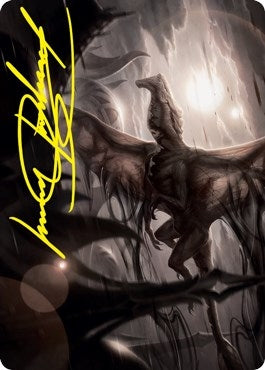 Image for Shadrix Silverquill Art Card (Gold-Stamped Signature) (59) [Strixhaven] - Magic: The Gathering