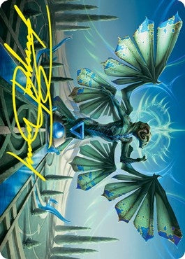 Image for Tanazir Quandrix Art Card (Gold-Stamped Signature) (60) [Strixhaven] - Magic: The Gathering