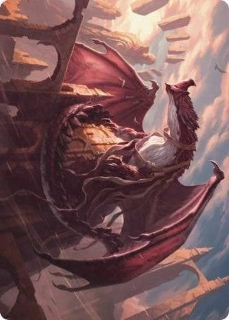 Image for Velomachus Lorehold Art Card (61) [Strixhaven] - Magic: The Gathering