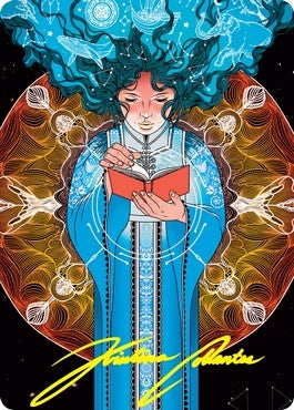 Image for Memory Lapse Art Card (Gold-Stamped Signature) (66) [Strixhaven] - Magic: The Gathering