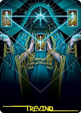 Image for Strategic Planning Art Card (Gold-Stamped Signature) (68) [Strixhaven] - Magic: The Gathering