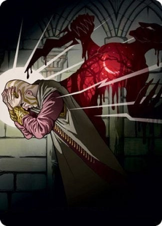 Image for Agonizing Remorse Art Card (70) [Strixhaven] - Magic: The Gathering